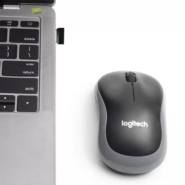 Ratón Logitech  inalámbrico M185 para PC/portátil, dispositivo de 2,4 GHz, USB, 1000DPI, 3 botones, silencioso, para videojuegos - Imagen 4