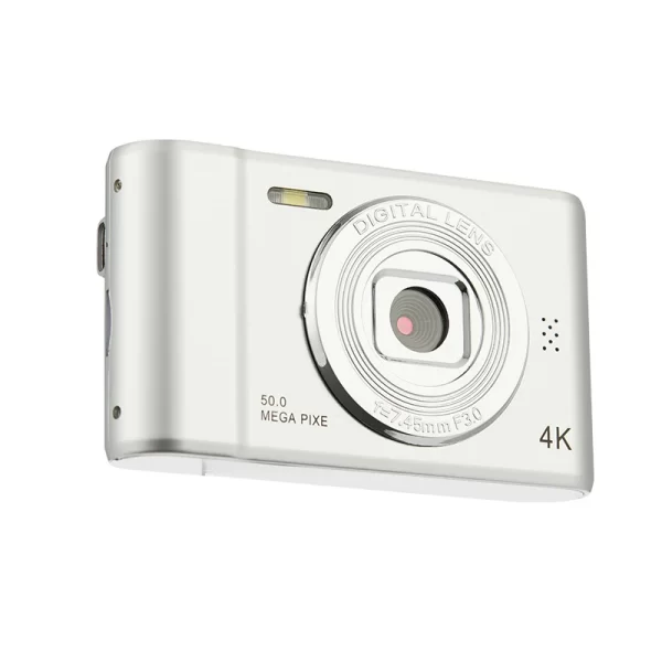 Cámara Digital 4K cámara de 50 megapíxeles de fotografía HD de viaje Selfie cámara de 2,4 pulgadas de nivel de entrada para niños. - Imagen 6