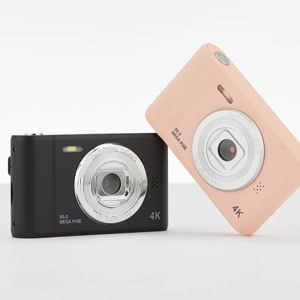 Cámara Digital 4K cámara de 50 megapíxeles de fotografía HD de viaje Selfie cámara de 2,4 pulgadas de nivel de entrada para niños. - Imagen 2