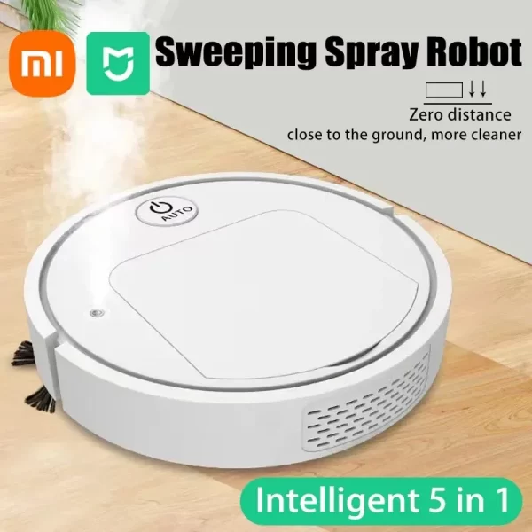 Aspiradora Robot Xiaomi MIJIA de barrido 5 en 1, mopa y aspira, limpieza fuerte, purificación de aire, pulverizador, humidificación, Robot inteligente