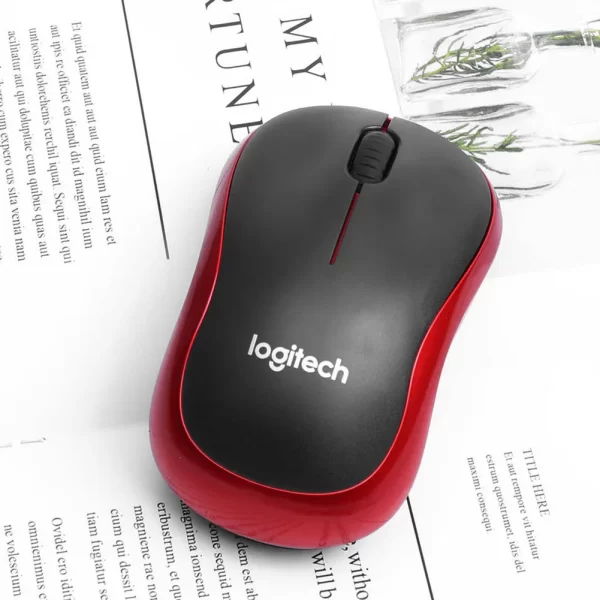 Ratón Logitech  inalámbrico M185 para PC/portátil, dispositivo de 2,4 GHz, USB, 1000DPI, 3 botones, silencioso, para videojuegos - Imagen 5