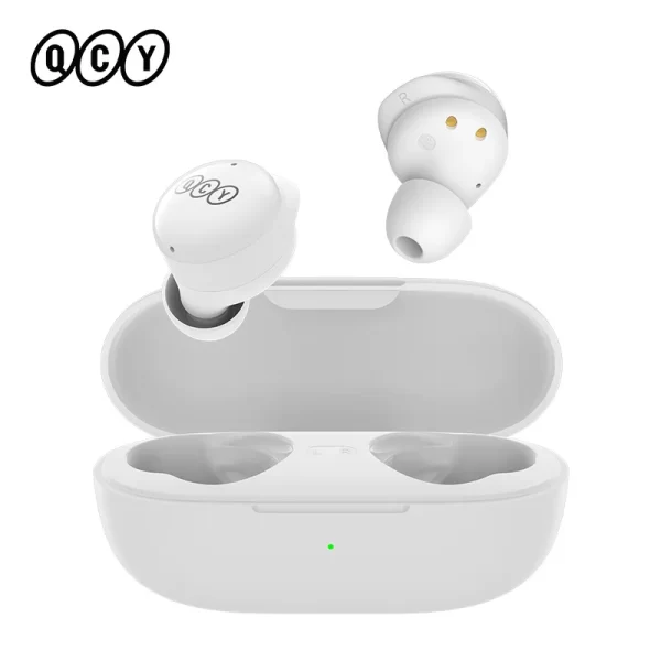 Auriculares QCY  inalámbricos T17, cascos con Bluetooth BT5.1, HIFI, Control táctil, modo de baja latencia, ENC, modo de reposo largo, 26H - Imagen 6